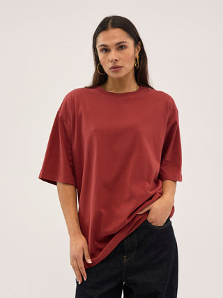 Everlast® EVERLAST BACK LOGO SS TEE T-shirt Cowhide 19-1533
