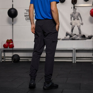 Everlast® Sport EVERLAST Mens Complete Cargo Pants EVERDRI ™ Pants Black