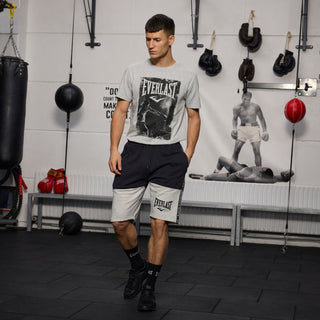 Everlast® EVERLAST Mens Contrast Final Cut Sweat Shorts Shorts Black