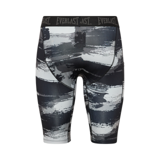 Everlast® Sport EVERLAST Mens MMA AOP Combat Stretch Tights Short EVERDRI ™ Tights Black