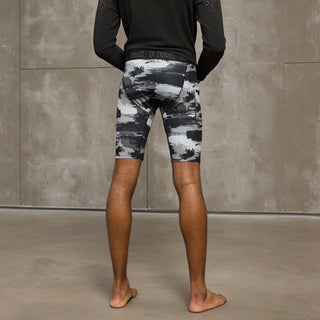 Everlast® Sport EVERLAST Mens MMA AOP Combat Stretch Tights Short EVERDRI ™ Tights Black