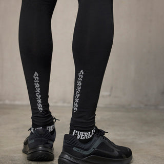 Everlast® EVERLAST Mens MMA Combat Stretch Tights Long EVERDRI ™ Pants Black