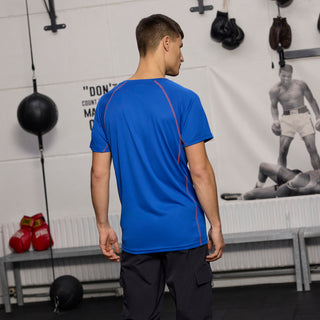 Everlast® EVERLAST Mens SS Athletic Training Tee EVERDRI ™ T-shirt Blue