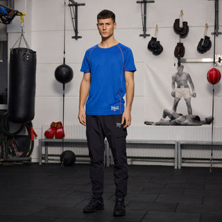 Everlast® EVERLAST Mens SS Athletic Training Tee EVERDRI ™ T-shirt Blue