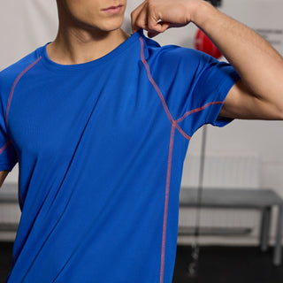 Everlast® EVERLAST Mens SS Athletic Training Tee EVERDRI ™ T-shirt Blue