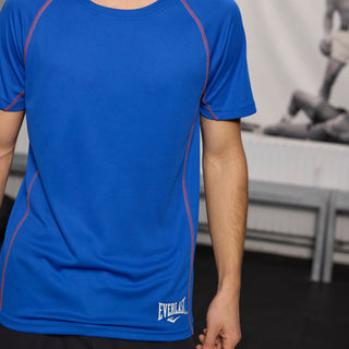 Everlast® EVERLAST Mens SS Athletic Training Tee EVERDRI ™ T-shirt Blue