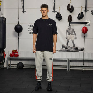 Everlast® EVERLAST Mens SS Oversized Iconic Logo Tee T-shirt Black