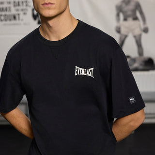 Everlast® EVERLAST Mens SS Oversized Iconic Logo Tee T-shirt Black