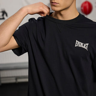 Everlast® EVERLAST Mens SS Oversized Iconic Logo Tee T-shirt Black