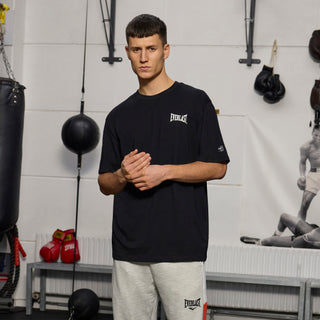 Everlast® EVERLAST Mens SS Oversized Iconic Logo Tee T-shirt Black