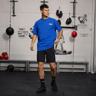 Everlast® EVERLAST Mens SS Oversized Iconic Logo Tee T-shirt Blue