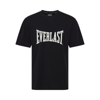 Everlast® Sport EVERLAST Mens SS Oversized Iconic Maximized Logo Tee T-shirt Black