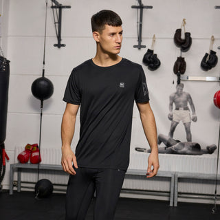 Everlast® Sport EVERLAST Mens SS Premier Training Tee EVERDRI ™ T-shirt Black