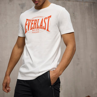 Everlast® EVERLAST Mens SS Regular Worldwide Logo Tee T-shirt White
