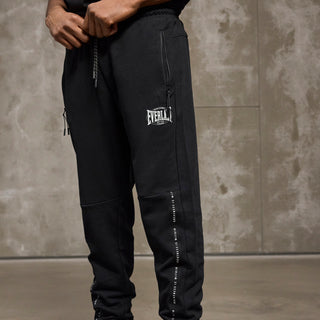 Everlast® Sport EVERLAST Mens Worldwide Greastest Crew Sweat Zip Pants Pants Black