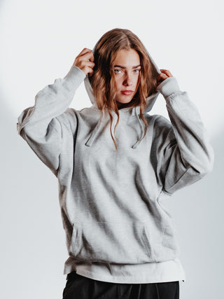 Everlast® EVERLAST OVERSIZED SWEAT HOODIE Hoodie 413 Light Grey melange