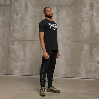 Everlast® Sport EVERLAST Unisex Iconic Maximized Logo Tee T-shirt Black