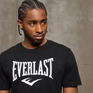 Everlast® Sport EVERLAST Unisex Iconic Maximized Logo Tee T-shirt Black