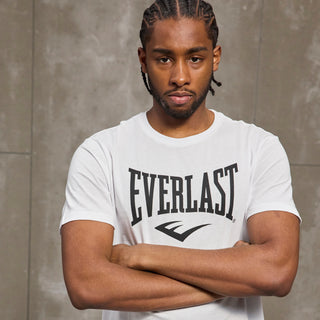 Everlast® Sport EVERLAST Unisex Iconic Maximized Logo Tee T-shirt White