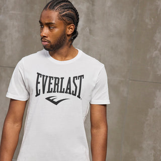 Everlast® Sport EVERLAST Unisex Iconic Maximized Logo Tee T-shirt White