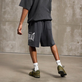 Everlast® EVERLAST WASHED BAGGY FIT SWEAT SHORTS Shorts Black