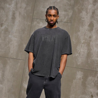 Everlast® EVERLAST WASHED BOX FIT LOGO TEE T-shirt Black