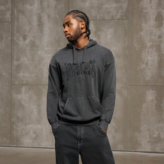 Everlast® EVERLAST WASHED EMB SWEAT HOODIE Hoodie Black