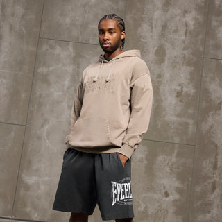 Everlast® EVERLAST WASHED EMB SWEAT HOODIE Hoodie Sand