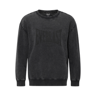 Everlast® EVERLAST WASHED LOGO CREW SWEAT Sweatshirt Black