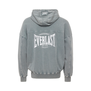 Everlast® EVERLAST WASHED OVERSIZED SWEAT CARDIGAN Hoodie Blue