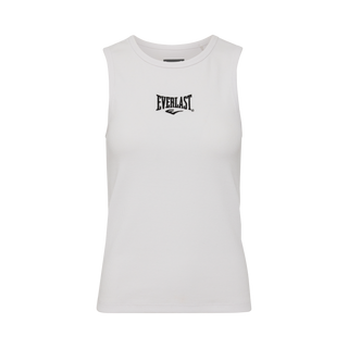 Everlast® EVERLAST Womens Trend Rib Tank Top T-shirt White