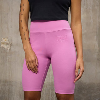 Everlast® EVERLAST Womens Trend Rib Tights Short Shorts Pink