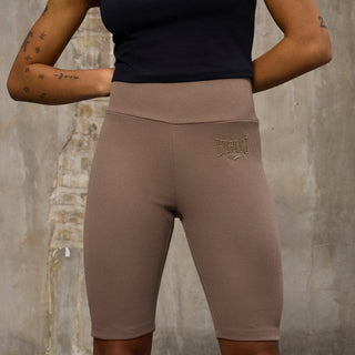 Everlast® EVERLAST Womens Trend Rib Tights Short Shorts Sand