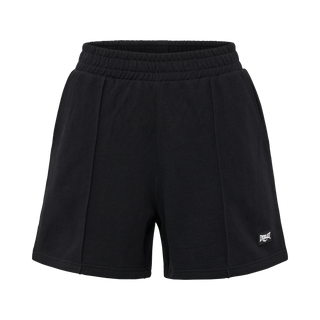 Everlast® EVERLAST Womens Wide Pintuck Sweat Shorts Shorts Black