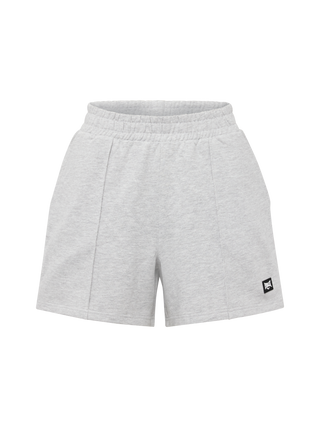 Everlast® Sport EVERLAST Womens Wide Pintuck Sweat Shorts Shorts Grey