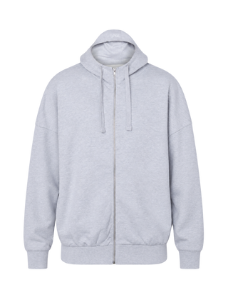 Everlast® FIGHT NIGHT ZIP HOODIE Hoodie 413 Light Grey melange