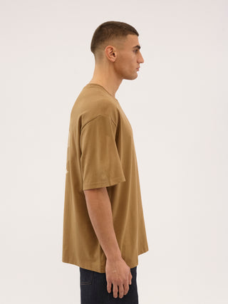Everlast® INNER RING TEE T-shirt LIGHT BROWN