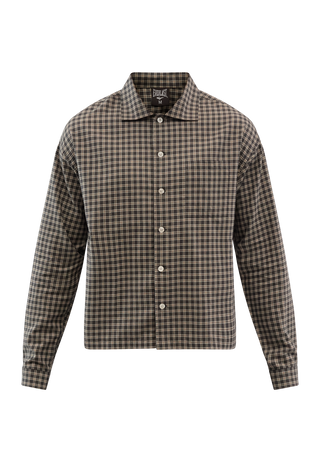 Everlast® Long Sleeve Checked Shirt Shirt Blue