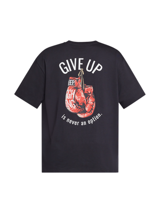 Everlast® NEVER GIVE UP TEE T-shirt Black
