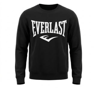 Everlast® Sport Sweat crewneck with big logo Hoodie Black