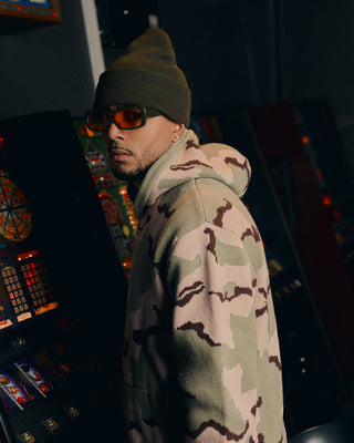 Everlast® The ‘Big Time Camo Hoodie’ Knit Camoflage